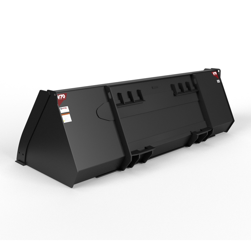 Bucket Left v70 CWL General Purpose Bucket - Virnig Manufacturing