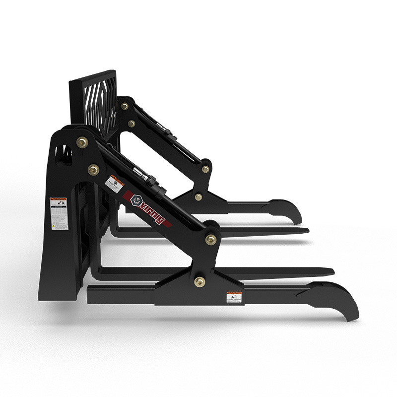 V60 Pipe Pallet Fork Grapple Attachment • Virnig Mfg